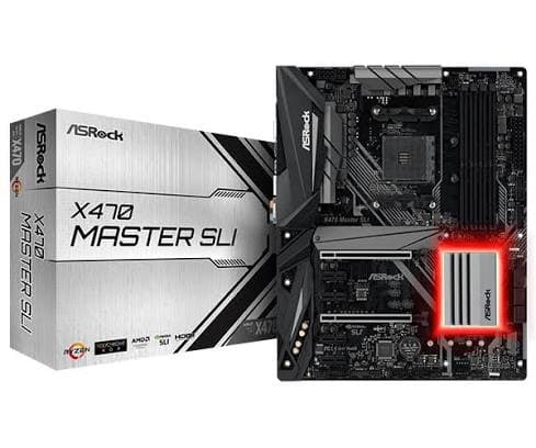 Asrock X470 Master SLI AM4 Motherboard