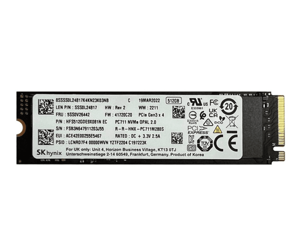512G Gen 4 NVME 6000MB/S Branded